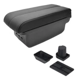 Opel Corsa E ile Uyumlu 2014-2019 Delmesiz Vidasız Kol Dayama Kolçak - 2