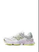 New Balance Unisex 9060 Sneakers - White/Grey/Purple/Green - 4