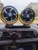 Araç Araba Ev Ofis Masaüstü 2 li Vantilatör Fan Pervane Usb Girişli X916 - 3