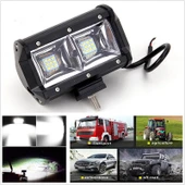 18 Ledli 54W Metal Kasalı Off Road Gündüz Yayıcı Sis Lambası 12V - 1