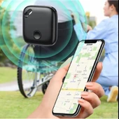 AirTag iOS iPhone iPad Mac ile Uyumlu Akıllı Gps Takip Cihazı İzleme Eşya Bulucu Kare - 3