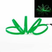 Araç Araba İçi Torpido Şerit Ledi Renkli İp Neon İp Led 2 Metre - 3