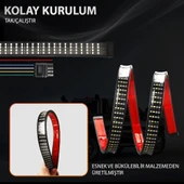 Pick Up Off Road 4x4 Bagaj 4 Sıra Kayan LED Sinyalli 5 Modlu 150cm - 6