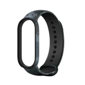 Xiaomi Mi Band 5 Mi Band 6 Mi Band 7 Uyumlu Kordon Kamuflaj Desen thumbnail 7