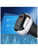 38w Pd 20w Qc 3.0 18w Hızlı Araç Şarj Cihazı YSY312 Siyah - 3