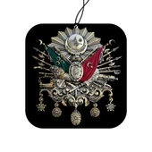 Techmaster Araç Asma Koku Osmanlı Devlet Arması Tasarım 3 Adet - 2