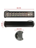 240w 80 Led Quattro Off Road Gündüz Sis Farı Lambası 36cm 12V - 3
