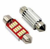 Sofit Araç iç Aydınlatma Tavan Plaka Beyaz Canbus C5W 36mm Md2 - 1