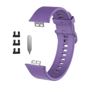 Huawei Watch Fit Uyumlu Silikon Kordon Kayış thumbnail 11