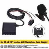 Bmw E85 83 Z4 X3 Mini Cooper ile Uyumlu Bt 5.0 Mikrofonlu Aux Adaptörü Sku10 Usb Tf Kart Girişi - 2