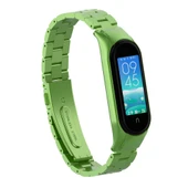 Xiaomi Mi Band 5 Mi Band 6 Uyumlu Çelik Steel Kordon Kayış thumbnail 9