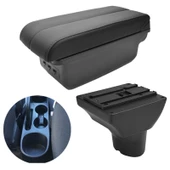 Hyundai i20 ile Uyumlu 2012-2018 Delmesiz Vidasız Kol Dayama Kolçak - 2