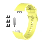 Huawei Watch Fit Uyumlu Silikon Kordon Kayış thumbnail 8