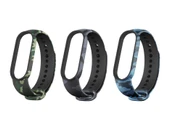 Xiaomi Mi Band 5 Mi Band 6 Mi Band 7 Uyumlu Kordon Kamuflaj Desen thumbnail 1