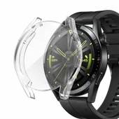 Huawei Watch Gt3 42mm Silikon Kapak Kılıf Ekran Koruyucu thumbnail 11