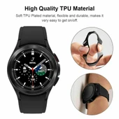 Samsung Galaxy Watch 4 Classic 46mm Silikon Kapak Kılıf Koruyucu thumbnail 5