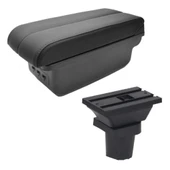 Opel Corsa E ile Uyumlu 2014-2019 Delmesiz Vidasız Kol Dayama Kolçak - 1