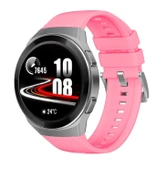 Huawei Watch Gt2e Tam Uyumlu Pim Tasarım Silikon Kordon Kayış thumbnail 12