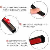 Araç P Fitil Kapı Altı Kenarı Kaput Bagaj Ses Önleyici Fitil 5mt - 4