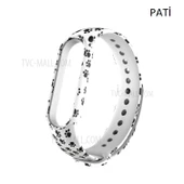 Xiaomi Mi Band 5 Mi Band 6 Mi Band 7 Uyumlu Desenli Silikon Kordon thumbnail 10