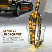 Pick Up Off Road Karavan Suv Yan Basamak Ledi DRL Sinyalli 150cm - 4