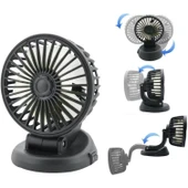 Araç Araba Otomobil Mini Vantilatör Fan Pervane Soğutucu 12V FAN20 - 5