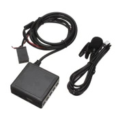 Ford Focus Fiesta Mondeo CMax ile Uyumlu Bt 5.0 Mikrofonlu Aux Adaptörü Sku5 Usb Tf Kart Girişi - 1