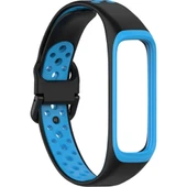 Samsung Galaxy Fit 2 R220 Uyumlu Spor Silikon Kordon Kayış - 9