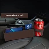 Araç İçi Koltuk Yanı Arası Plastik Cep Eşya Gözü ve Bardaklık - 7