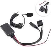 Ford Focus Mondeo Transit 6000CD ile Uyumlu Bt Mikrofonlu Aux Adaptör Sku63 - 1