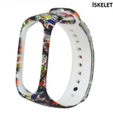 Xiaomi Mi Band 5 Mi Band 6 Mi Band 7 Uyumlu Desenli Silikon Kordon thumbnail 6