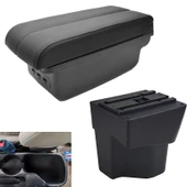 Kia Rio ile Uyumlu 2011-2016 Delmesiz Vidasız Kol Dayama Kolçak - 1