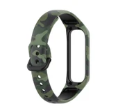 Samsung Galaxy Fit 2 R220 Uyumlu Kamuflaj Desenli Kordon Kayış thumbnail 4