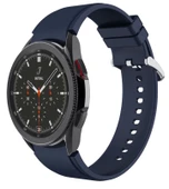 Samsung Galaxy Watch 4 5 6 7 Pro 40 42 43 44 46 47mm Uyumlu Silikon Kordon thumbnail 7