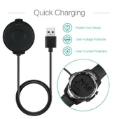 Ticwatch Pro ile Uyumlu Akıllı Saat Usb Dock Şarj Cihazı Kablosu thumbnail 3