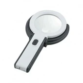 2x5x120mm 10 Ledli Masaüstü Büyüteç - 3