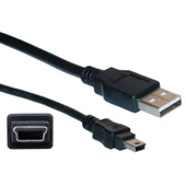 30 cm 5 Pin Mini Usb Kamera HDD Navigasyon Mp3 Harddisk Kablosu - 1