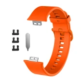 Huawei Watch Fit Uyumlu Silikon Kordon Kayış thumbnail 4