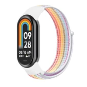 Xiaomi Mi Band 8 Mi Band 9 Uyumlu Woven Sport Loop Örgü Kordon Kayış - 4