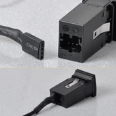 Vw Golf Mk6 Jetta Mk5 Scirocco ile Uyumlu Uyumlu Aux Aparatı Sku1 - 3