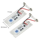 Bmw X5 E53 99-06 X3 E83 03-10 ile Uyumlu Plaka Ledi Aydınlatma Lambası - 3