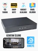 ExitCam 4'lü Ses Kayıtlı AHD Kamera Seti 1080p FullHD Gece Renkli + DVR + 320GB HDD + Kablo - 3