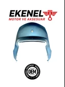 Honda Alpha 110 Stop Üst Parça Mavi | OEM Yedek Parça - 1