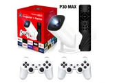 HCS350 Projeksiyon Retro Video Oyunu Konsolu + Android Tv  Android 11.0 TV Projeksiyon - 1