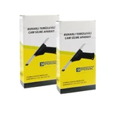 Karcher SC2 SC3 SC4 SC5 Buharlı Temizlik Makinesi ile Uyumlu Cam Temizleme Aparatı 2'li thumbnail 3