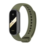 Xiaomi Mi Band 8 9 10 Uyumlu Akıllı Bileklik Silikon Kordon Kayış - 2