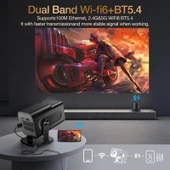 HCS350 Projeksiyon Retro Video Oyunu Konsolu + Android Tv  Android 11.0 TV Projeksiyon - 2
