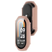 Xiaomi Mi band 8 Mi Band 9 Uyumlu Rubber 360° Ekran Kasa Koruyucu Kapak Kılıf - 8