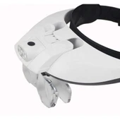 5 Mercekli Çok Fonksiyonlu, Başlık Tip Işıklı Büyüteçmg81001g thumbnail 6