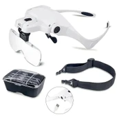 Şarjlı Gözlük Büyüteç Çalışma Büyüteci 5 Lensli 9892b2c thumbnail 2